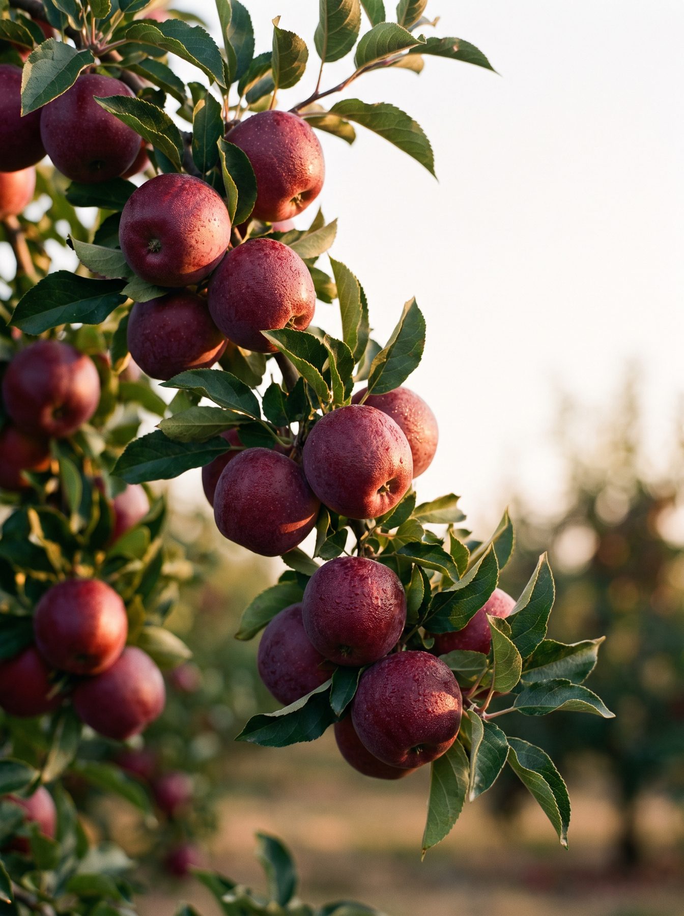 Branche chargée de fruits